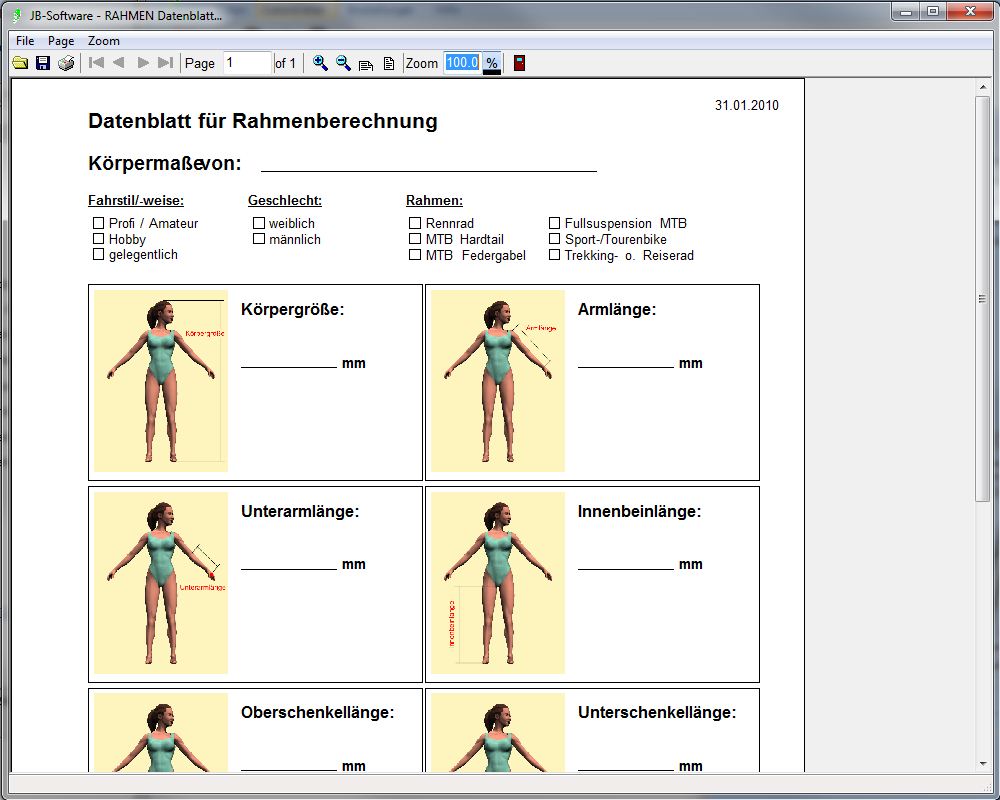 RAHMEN Pro - Datenblatt